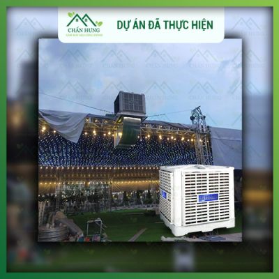 Thi công lắp đặt hệ thống làm mát cho nhà hàng tiệc cưới