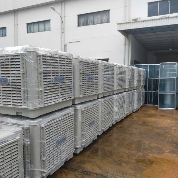 Giải pháp hiệu quả lắp máy làm mát công nghiệp cho nhà xưởng nhà máy kho chứa hàng